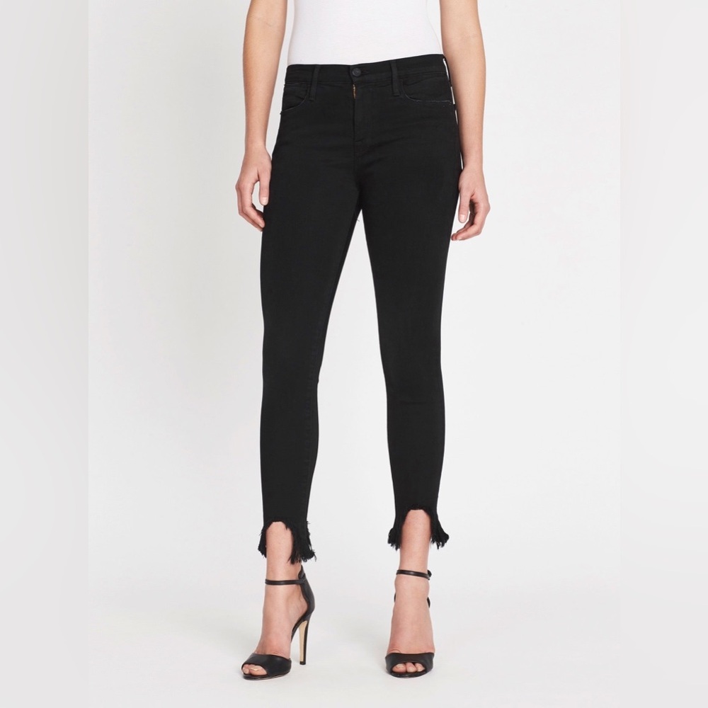 Frame Denim | Le High Skinny Black Size 27 - Picture 1 of 16